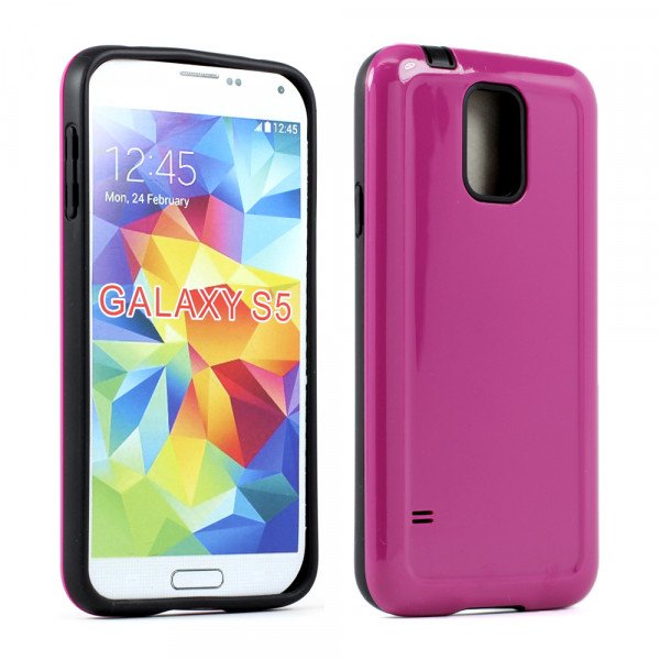 Wholesale Samsung Galaxy S5 SM-G900 Slim Air Jacket Cover (Purple)